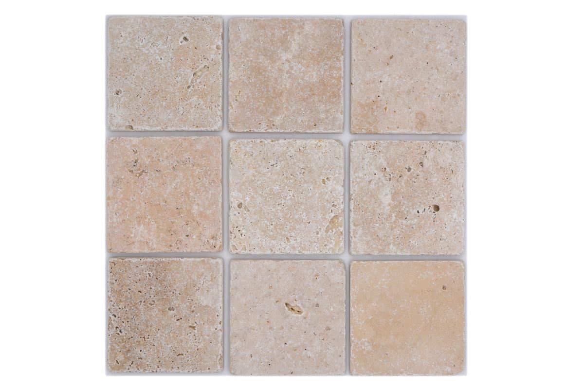 Fliese Chiaro Antik Travertin 100x100x10 mm