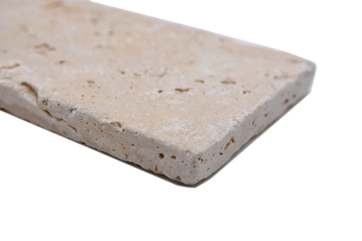 Fliese Chiaro Antik Travertin Metro 75x150 mm