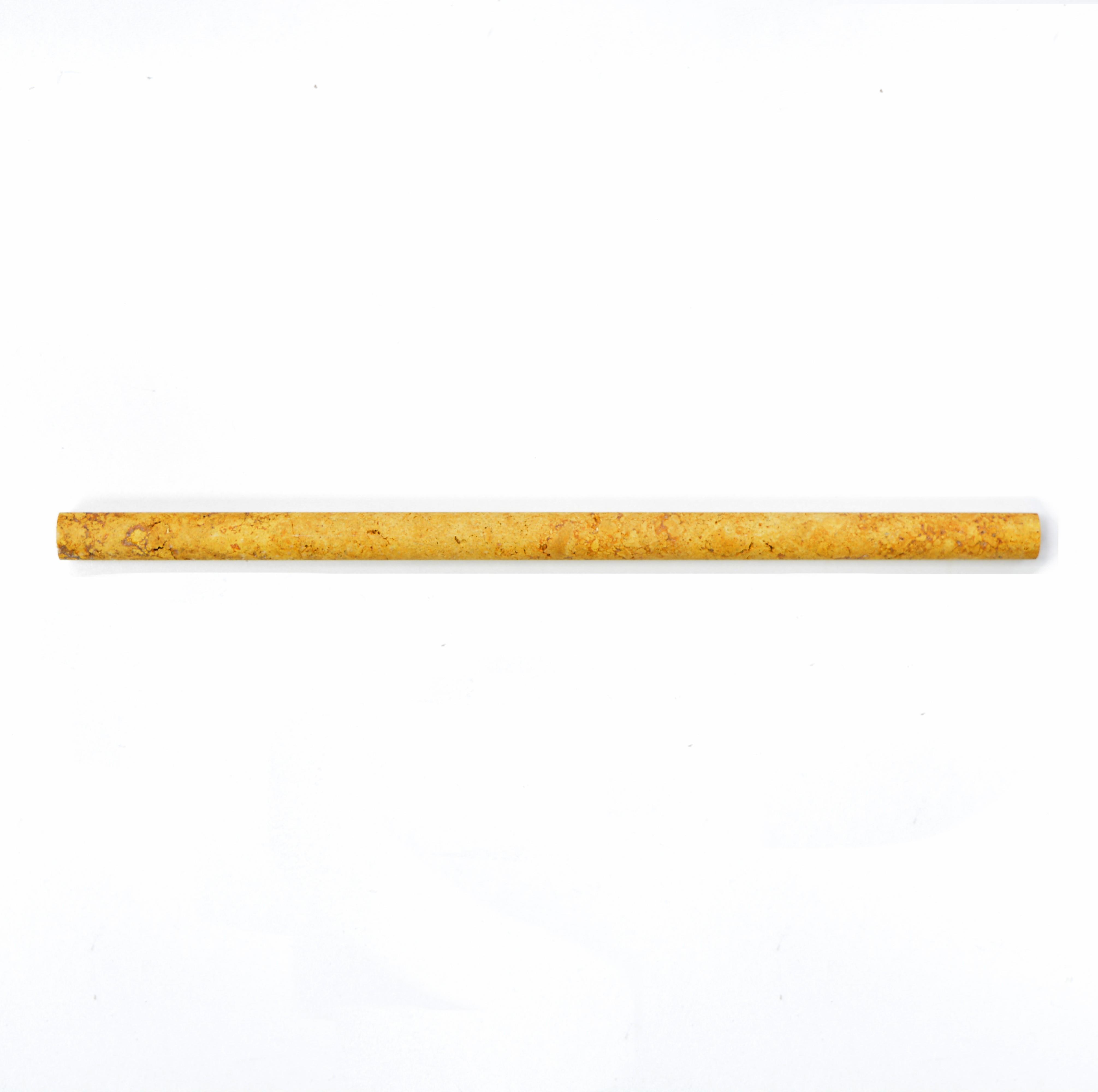 Profil Pencil Gold Antique Travertin 305x15x15 mm