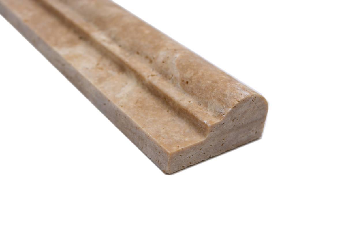 Profil Ogee1 Chiaro Antique Travertin 305x48x25 mm