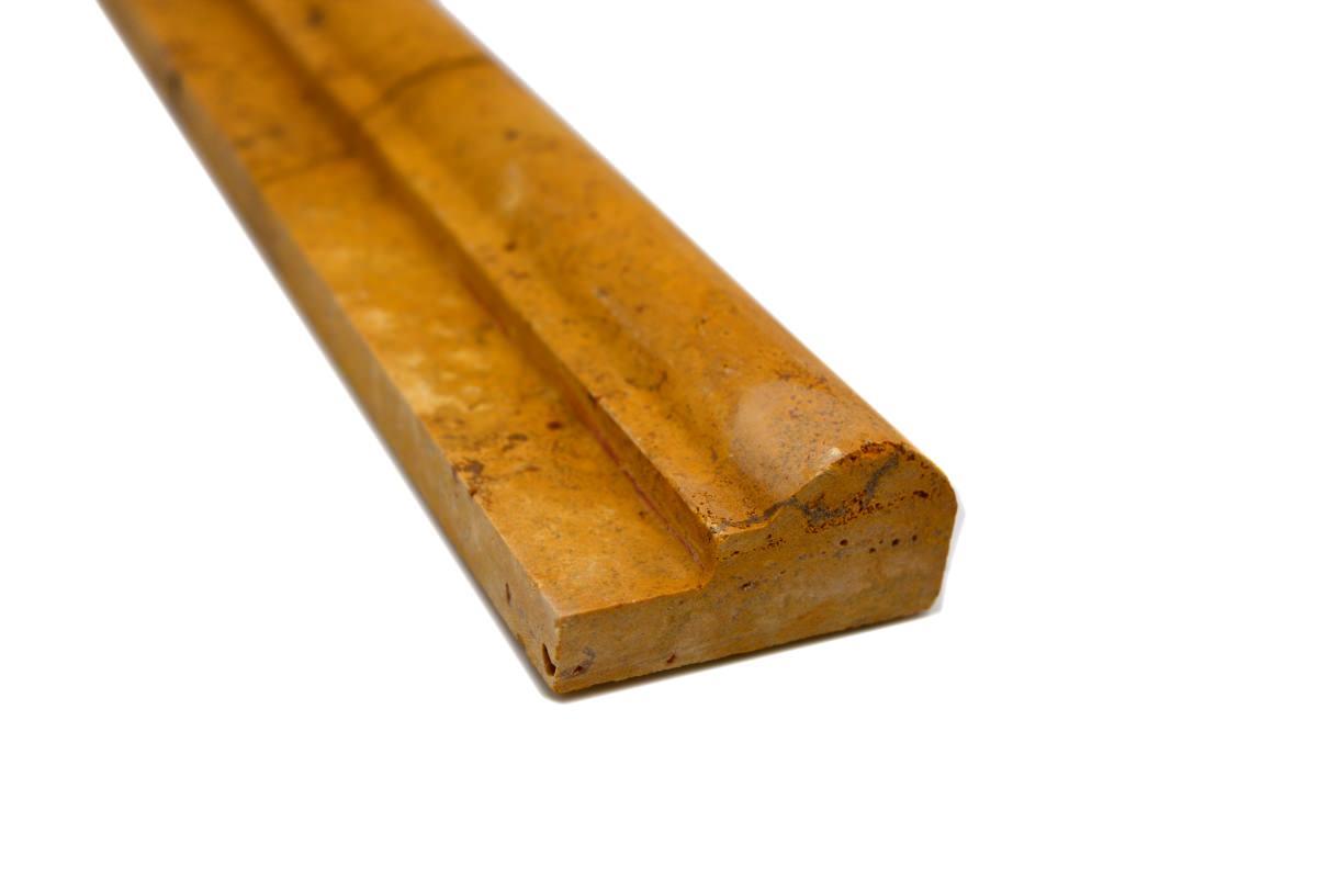 Profil Ogee1 Gold Antique Travertin 305x48x25 mm