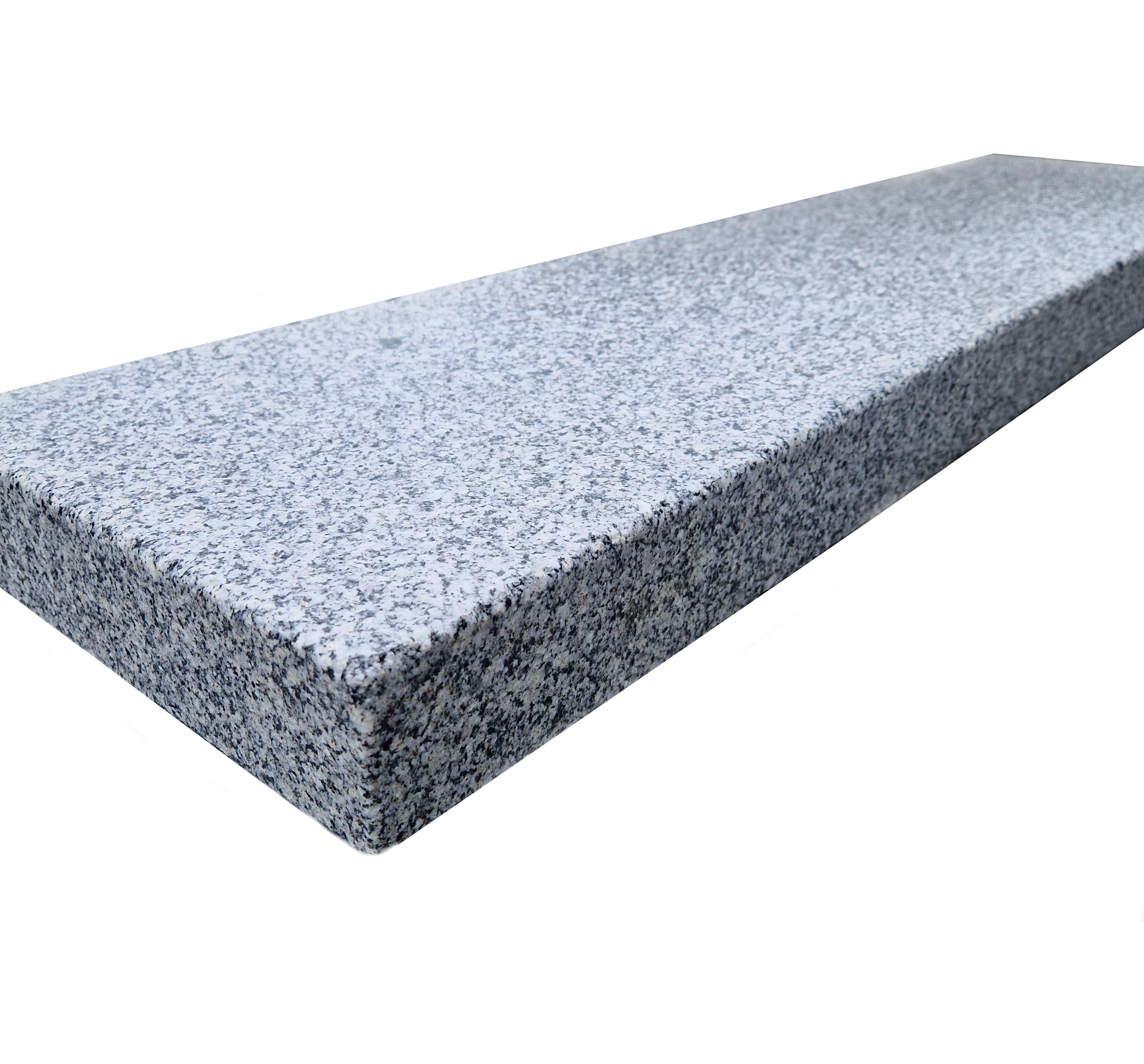 Pergamon Granit grau 5 x 18x 100 cm