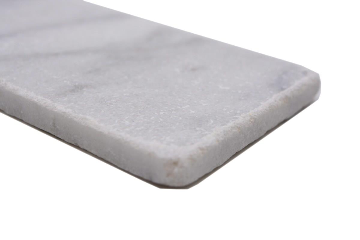 Fliese Ibiza White Antik Marmor Metro 75x150 mm 